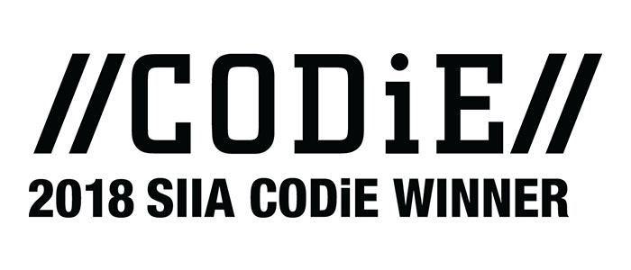 2018 SIIA . Codie Winner