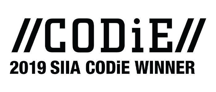 2019 SIIA . Codie Winner